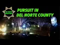 Truck Pursuit In Del Norte County