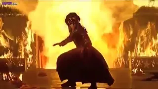 شوف كريشنا مع بدايه البطل الخارق كريش وهو يجرى فى النار لينقذ الاطفال 