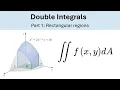 How to Solve Double Integrals Part 1 Rectangular Regions