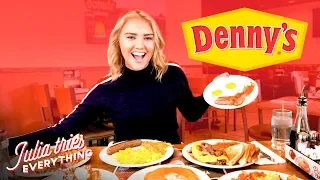 Trying ALL Of The Most Popular Menu Items At Denny s