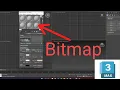 How to use bitmap in 3d max