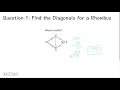 Geometry 6-5 Properties of Special Parallelograms