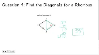 Geometry 6-5 Properties of Special Parallelograms