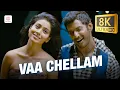 Lagu Vaa Chellam 8K/4K Video Song | Thoranai | Vishal, Shreya | Mani Sharma