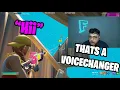 demolishing fortnite pros undercover as a girl