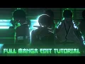 Full Manga Edit Tutorial In After Motion Z Blue Lock Manga Edit Tutorial