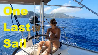 One Last sail around Sicily. We will miss the blue Ocean ! Sailing Ocean Fox Ep185