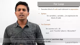 For Loop in Ruby
