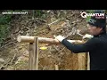 Survival Expert Builds 3 Amazing Shelters in the Forest | Start to Finish by @LizziCamp97