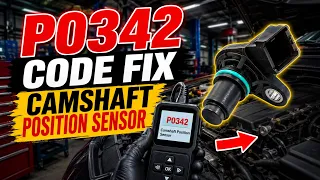 P0342 Code FIX - Camshaft Position Sensor Circuit Low Input Diagnose Repair