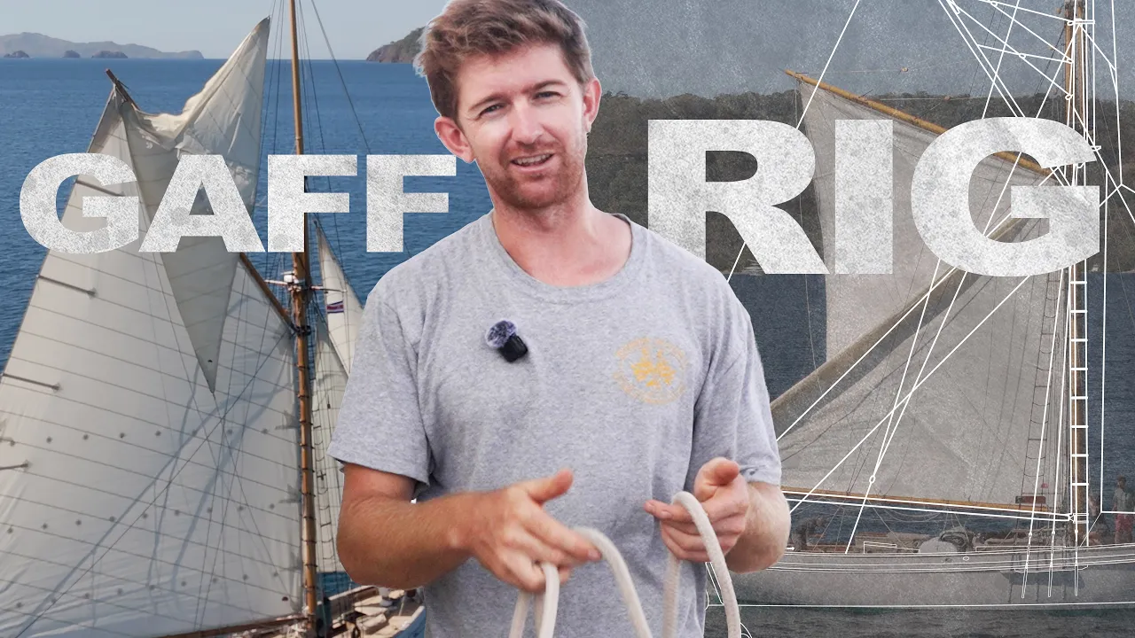 How we actually sail Tally Ho - a technical gaff-rig walkthrough