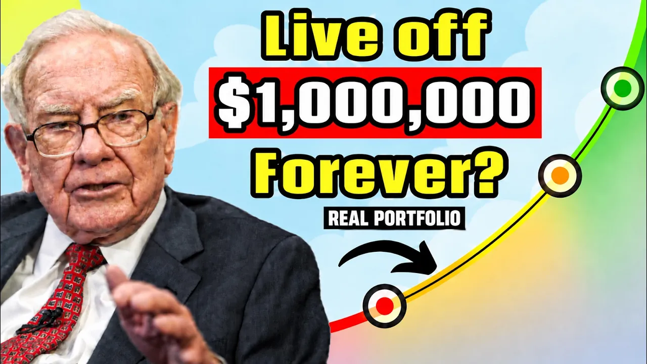 How to Invest $1 Million to Live off Dividends Forever! (Build a Portfolio)