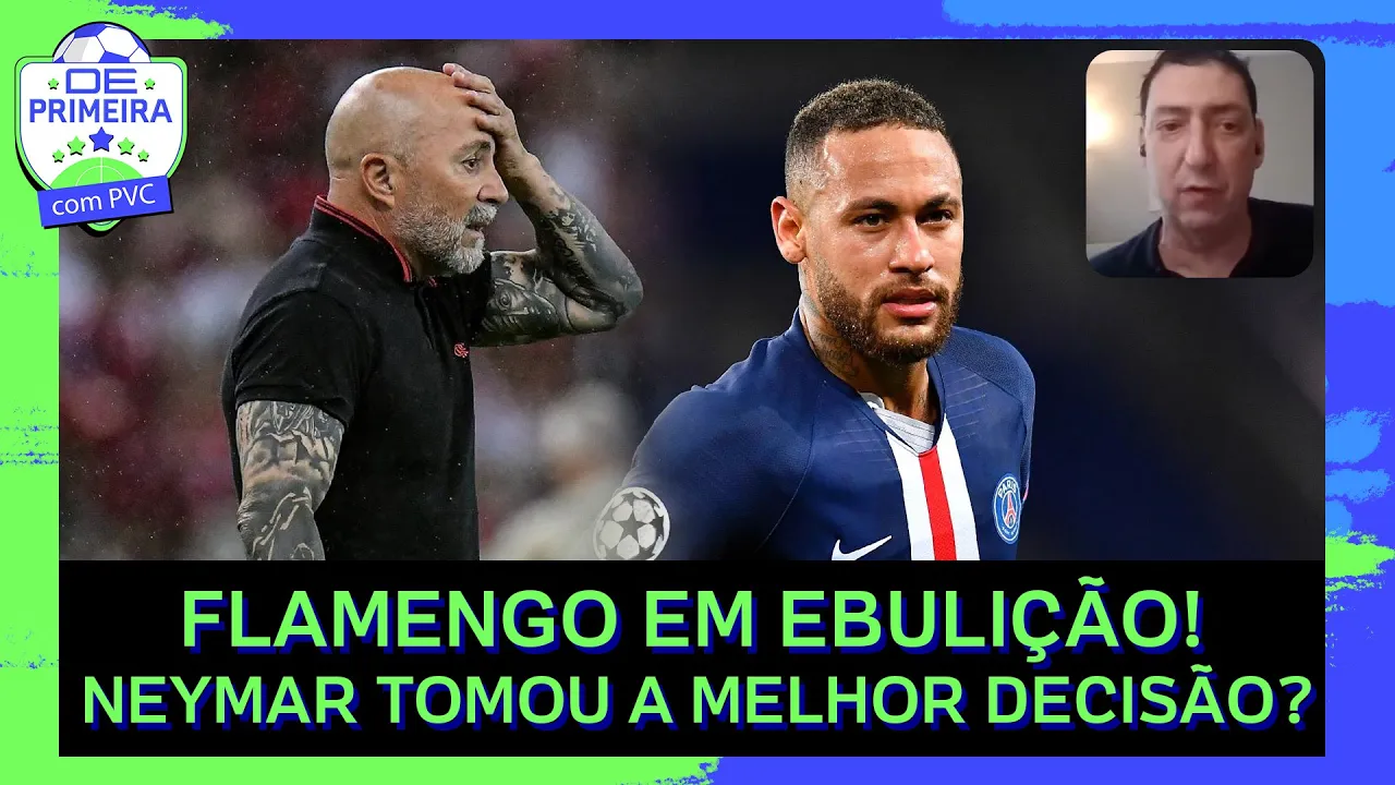 ???? FOI PÊNALTI PARA O FLAMENGO CONTRA O SÃO PAULO; SAMPAOLI XINGADO; NEYMAR SERÁ FELIZ NO AL-HILAL?