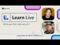 Learn Live - Write your first code using C