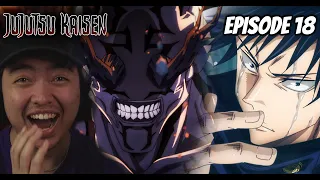 megumi vs kamo hanami attacks jjk episode 18 reaction ft heireacts