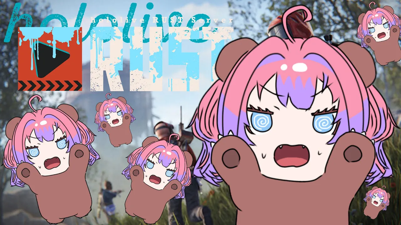 【 #holoRUST 】#5強い武器が欲しい！稼ぎたいです・・・【#綺々羅々ヴィヴィ #hololiveDEV_IS #FLOWGLOW】