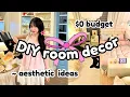 20 DIY room decor ideas aesthetic