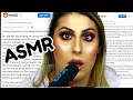 Trying ASMR Reading Scary Reddit Stories In ASMR