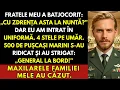 Download Lagu Fratele meu m-a umilit la nunta lui – Atunci 500 pușcași marini m-au salutat: „Domnule General”