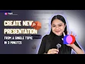 Lagu PopAi: Create PowerPoint in Minutes from a single topic