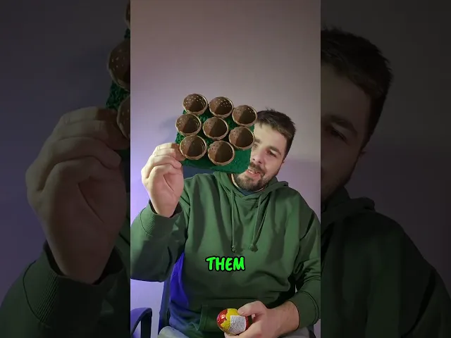 Easter Egg Display Stand – Holds 8 Eggs in Woven Nest Cups video thumbnail