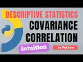 Descriptive Statistics - 4 Covariance Correlation