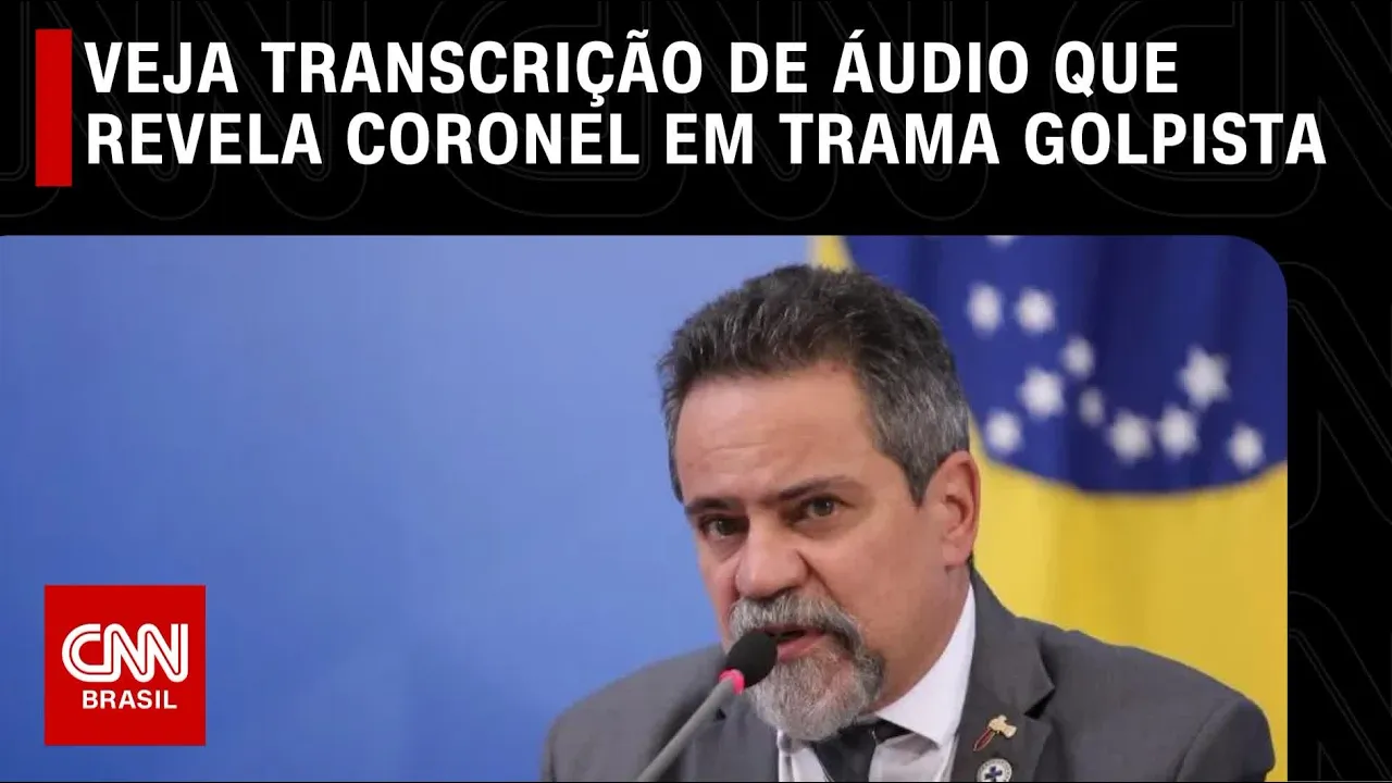 Veja transcrição de áudio que revela coronel Elcio em trama golpista | CNN PRIME TIME
