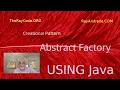 Java Abstract Factory Design Pattern Explained UML Diagram Code Example SWOT Analysis