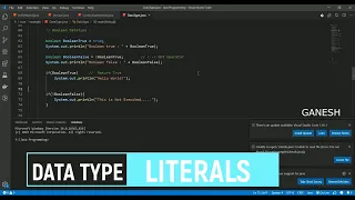 Literals in Java Literals - Java Tamil