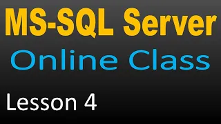 SQL Server online class 4 constraints part 1