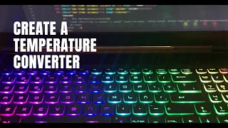 HTML CSS JavaScript Project 23 Temperature Converter