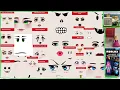 ALL Roblox face codes Collector s Guide