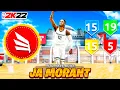 JA MORANT SLASHING PLAYMAKER BUILD BROKE NBA 2K22 BEST SLASHER CONTACT DUNKS ANKLE BREAKERS