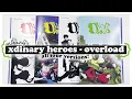 unboxing ★ xdinary heroes 2nd mini album - overload ~ all four versions!