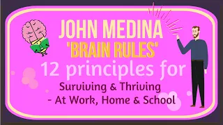 Download Brain Rules - 12 Principles for Surviving and Thriving By John Medina: Animated Summary MP3