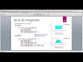 Java for Scientific Computing Numerical Integration 2D 3D -