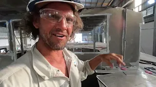 Ep. 27 Building the ultimate performance catamaran – The roof goes on!!