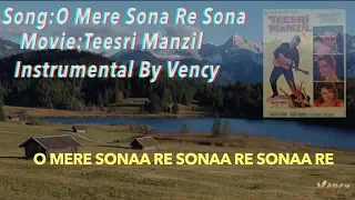 o mere sona re sona instrumental with lyrics