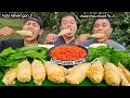 Download Lagu AUTO PUYENG ! MUKBANG TELUR GULUNG JUMBO + LALAPAN MENTAH + SAMBAL CIMRIN
