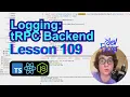 Lesson 109 Logging tRPC Backend TypeScript Node js React