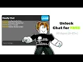 Best Chat Script 100 WORKING Chat with Anyone 5-21 DISCONTINUED