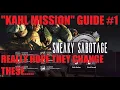 WARFRAME DON T EVEN BOTHER Kahl Sneaky Sabotage Mission Guide Tips Syndicate l Veilbreaker