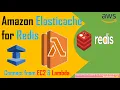 aws elasticache Setup by step Configuration of Amazon ElastiCache Redis aws elasticache Redis