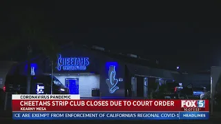 Cheetahs Strip Club Closes Due To Court Order 