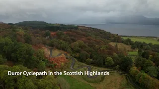 Duror Cyclepath in the Scottish Highlands