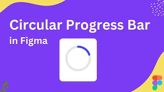 How to Create a Circular Progress Bar in Figma Tutorial