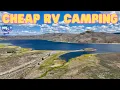 Cheap Colorado RV Camping Elk Creek Campground at Blue Mesa Reservoir