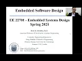 April 5 2021 - Embedded Software Design