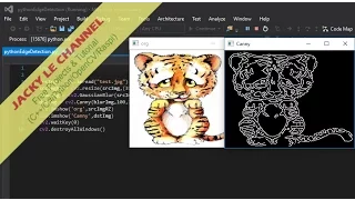 Image Analysis Edge Detection Canny - OpenCV for Python Tutorial 03 1