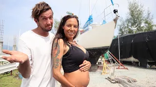 BOAT LIFE: Stuck Pregnant Overseas in Lockdown  and the Hospital is 3 hrs away… Ep 214